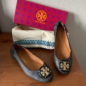 Tory Burch Prince of Wales Ballet flats